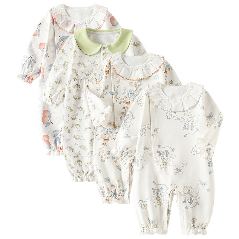 رومبر قطن فاخر بنقشات زهرية ناعمة 🌼