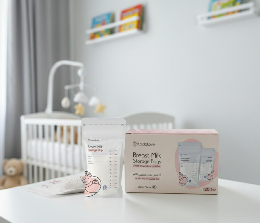 أكياس تخزين الحليب